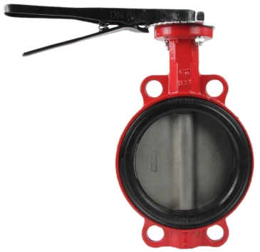 Затвор дисковый поворотный ABRA Ду300 Ру16 BUV-VF866D, межфланцевый, корпус - чугун, диск - нержавеющая сталь, рукоятка, EPDM в Улан-Удэ