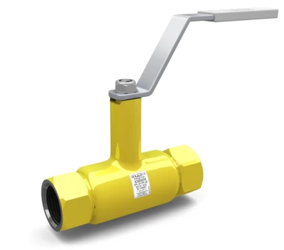 Кран шаровый резьбовой LD КШЦМ Gas 080/070.025.Н/П.02. стальной ст 20 Ду80/70 Ру25 МПа в Улан-Удэ