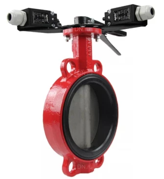 Затвор дисковый поворотный ABRA Ду65 Ру10/16 BUV-VF866D, межфланцевый, корпус - чугун, диск - нержавеющая сталь, рукоятка, EPDM в Улан-Удэ