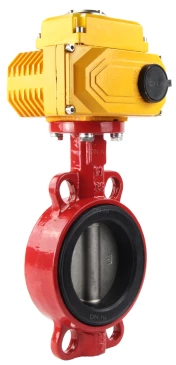 Затвор дисковый поворотный ABRA Ду150 Ру10/16 BUV-VF866D, межфланцевый, корпус - чугун, диск - нержавеющая сталь, с электроприводом, EPDM в Улан-Удэ