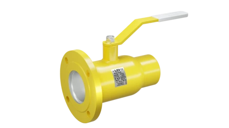 Кран шаровый LD КШЦК Gas 100.016.П/П.02. (фланец/приварка) стальной ст.20 Ду100 Ру16 МПа в Улан-Удэ