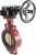 Затвор дисковый поворотный ABRA Ду150 Ру16 BUV-VF843D, межфланцевый, корпус - чугун, диск - бронза, редуктор, NBR в Улан-Удэ